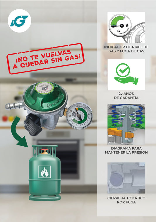 REGULADOR DE GAS PREMIUM