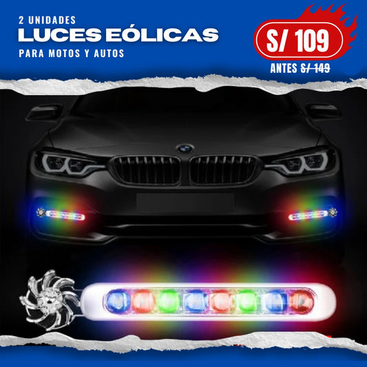 Luces Eólicas para Coches